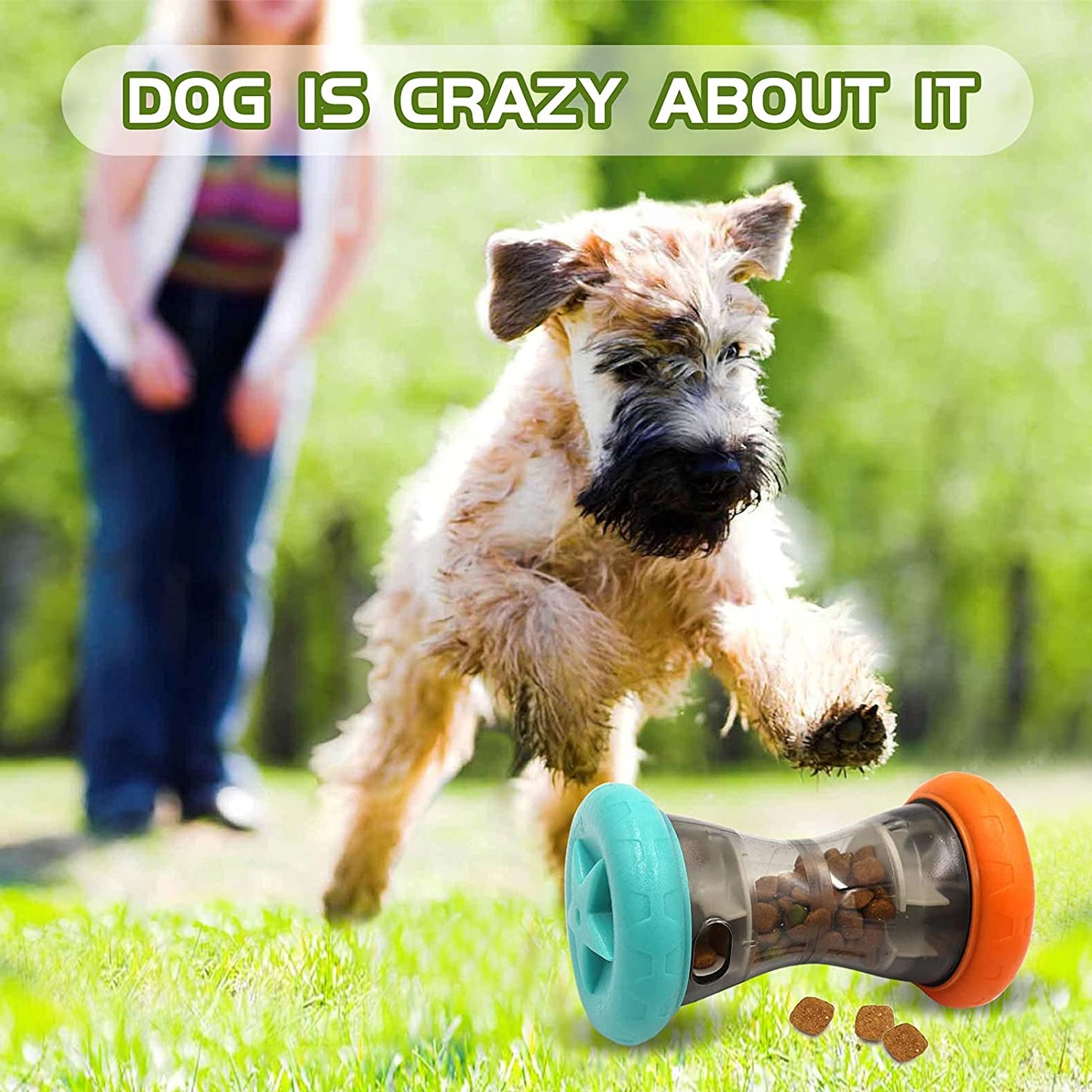 Aelflane Treat Dispensing Puzzle Toys,Interactive Dog Puzzle Toy, Dogs Enrichment Toy to Keep Them Busy,Slow Feeder,Perfect Alternative to Slow Feeder Dog Bowls to Improves Pets Digestion