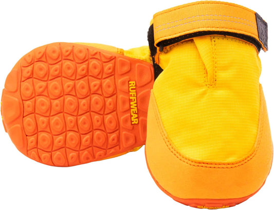 Ruffwear, Summit Trex Dog Shoes, All-Season Paw Protection with Durable Non-Slip Grip & Stay-Put Fit for Everyday Adventures, Sunrise Yellow, 2.50"