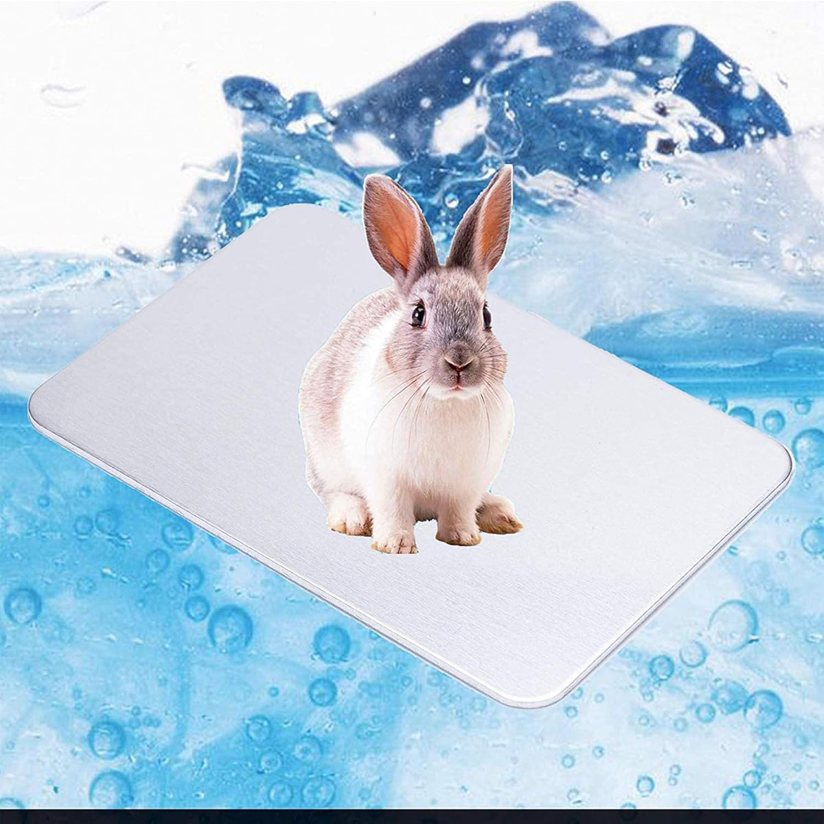 Rabbit Cooling Pad, 12X8 in Self Cooling Mat