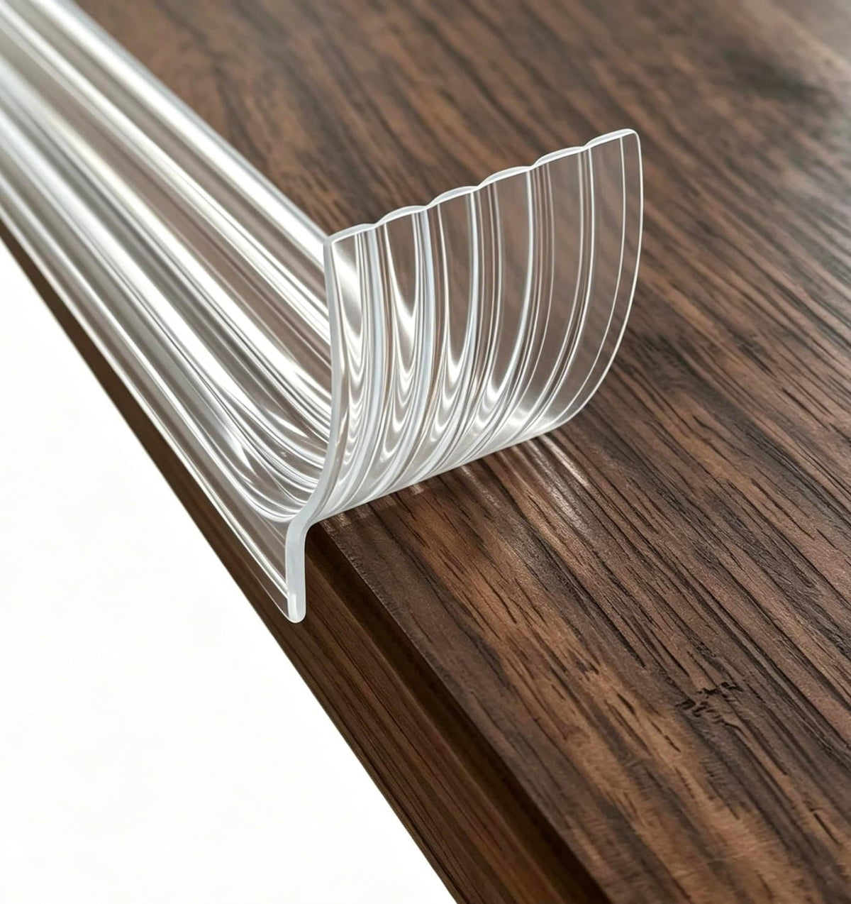 CHIDU Clear Edge Guard Baby Proofing Invisible 2.4IN X 6.5FT Protector Furniture Edge Corner Guard Bumpers Use for Cabinet Doors, Tables, Chairs, Sharp Parts