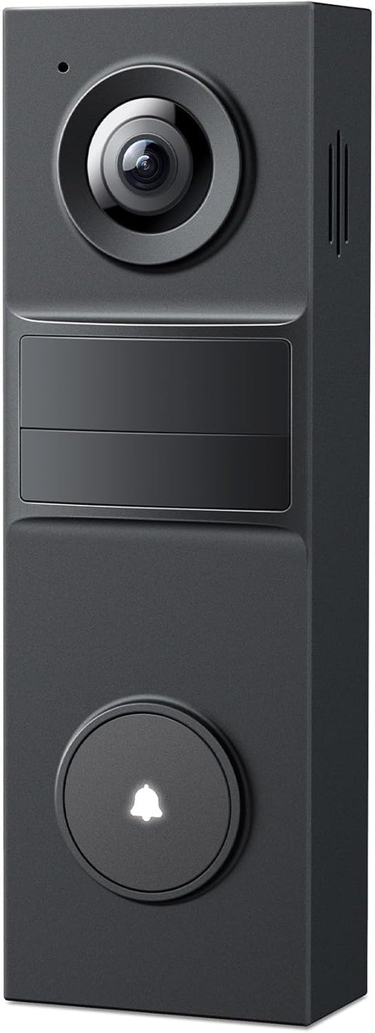 Tapo 2K Wireless Smart Video Doorbell, D205, 160° Ultra-Wide View