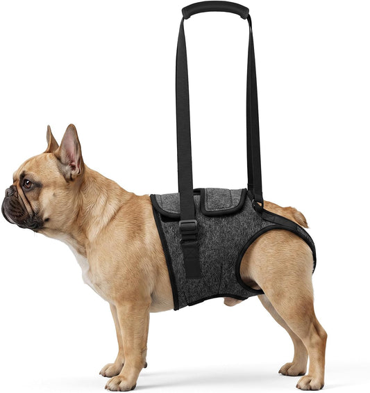 Dog Lift Harness Adjustable Sling Carrier with Handle for Hind Leg Support