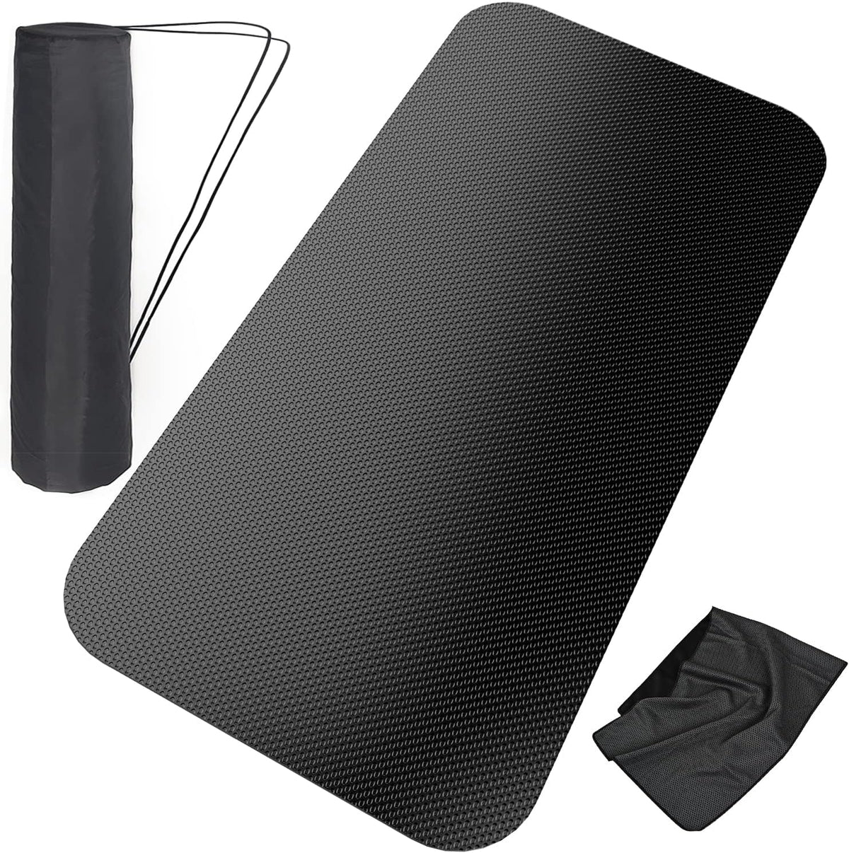 Protective Treadmill & Stationary Bike Mat - Waterproof, Suitable for Hardwood & Carpet, Ideal for Exercise & Jump Rope Use