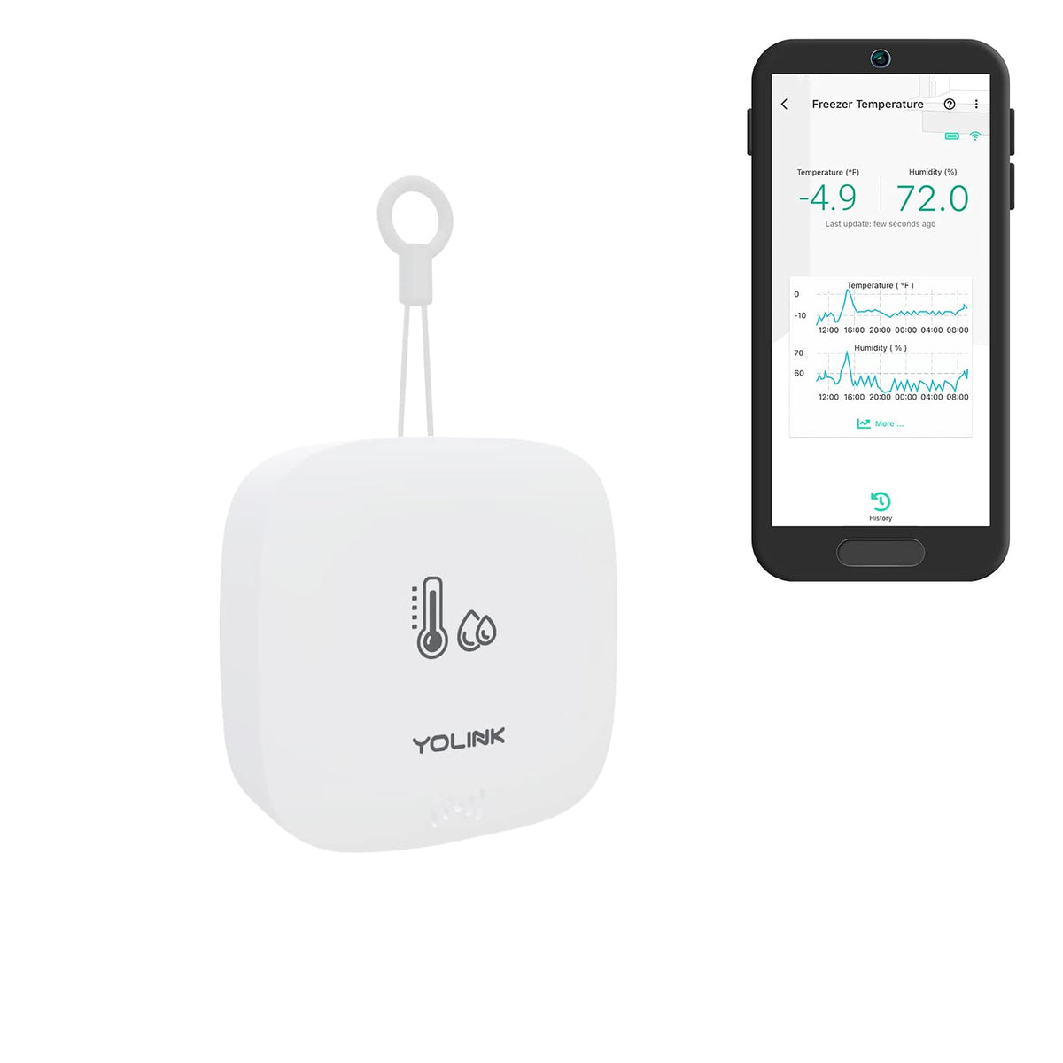 Yolink Outdoor Temperature & Humidity Sensor, YS8005