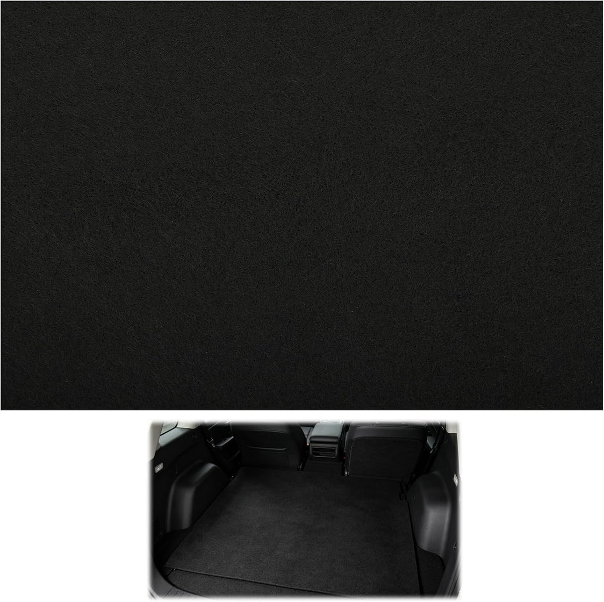 61" X 72.8" Universal Felt Cargo Liner Mat for SUV Trucks Vans and Cars