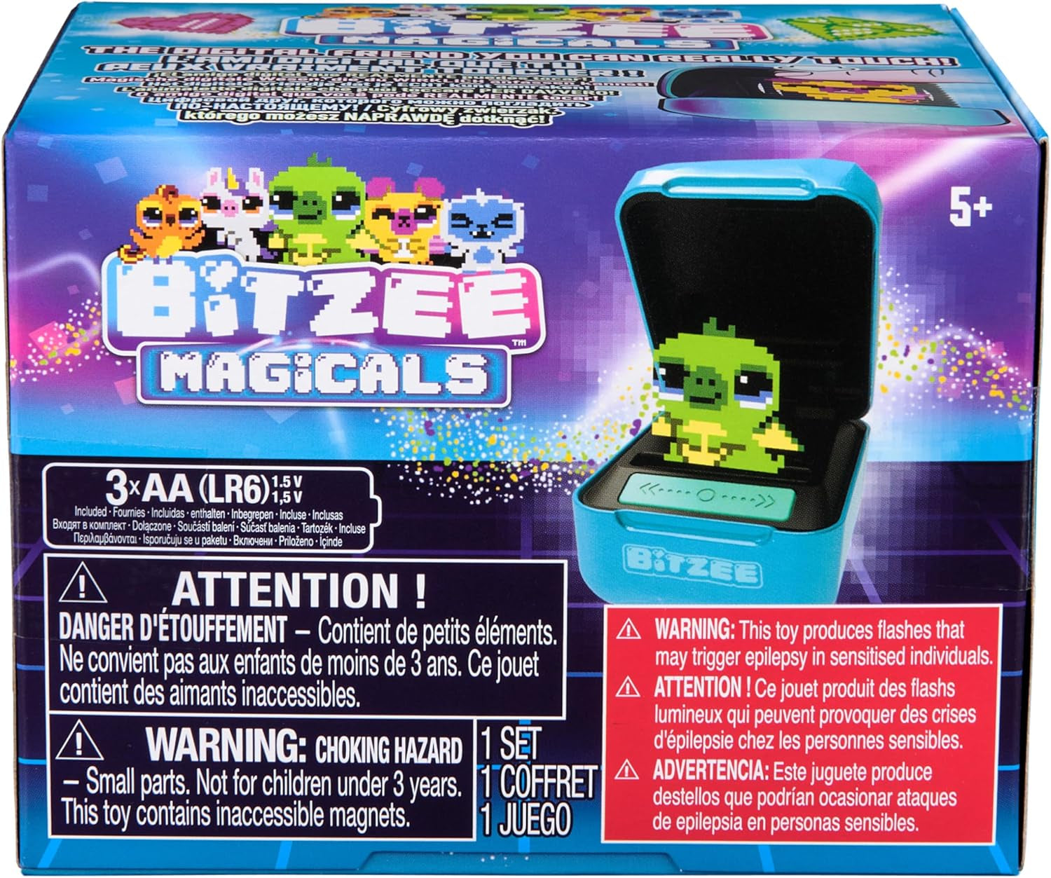 BITZEE, Magicals with 20 Interactive Characters Inside, Reacts to Touch, Digital Pet Kids Toys for Ages 5 and Up