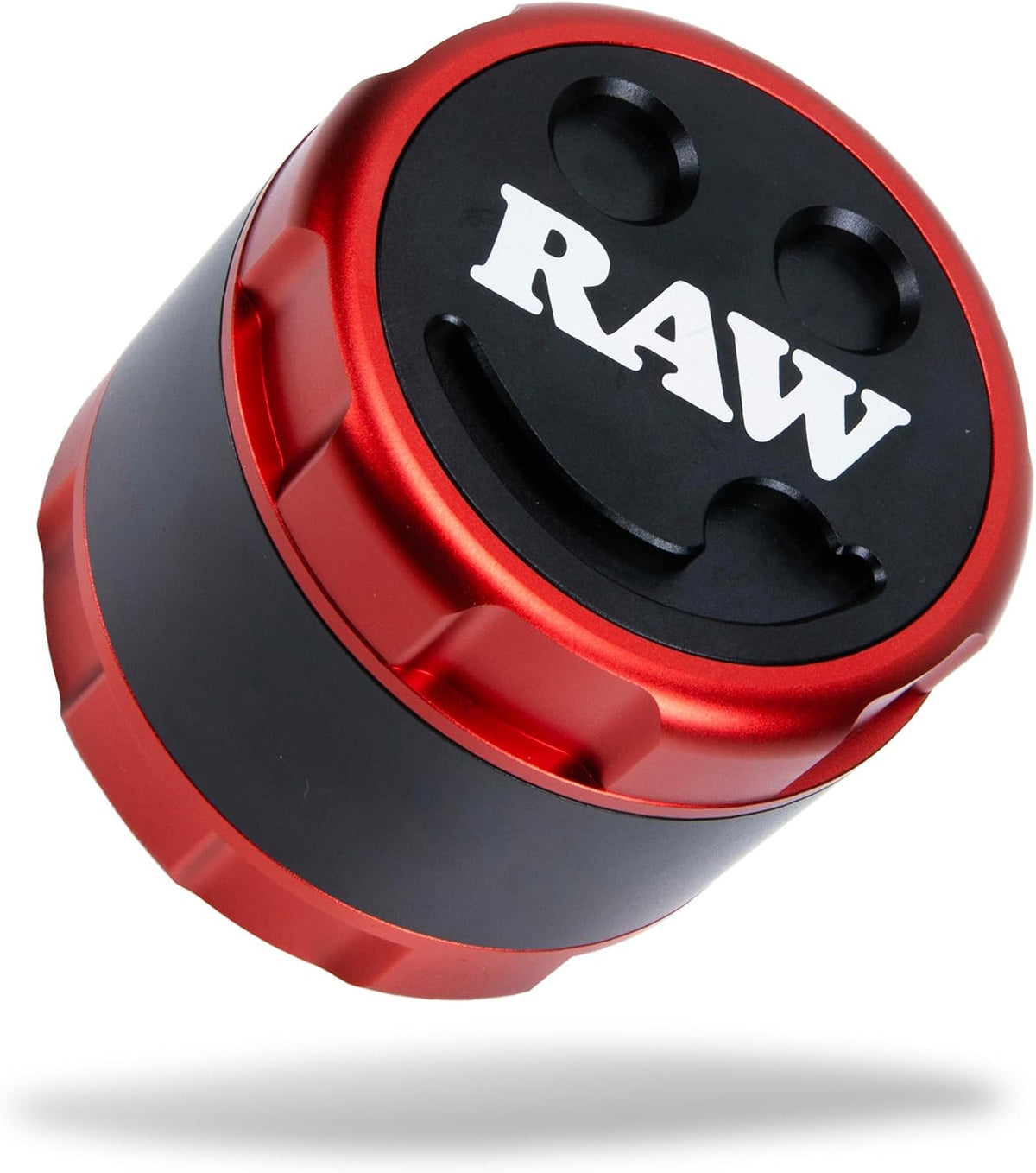 RAW Spice Grinder 60Mm "Buddy Mill" – 3-Piece Kitchen Mill with Adjustable Stainless Steel Pusher & 3 Blades