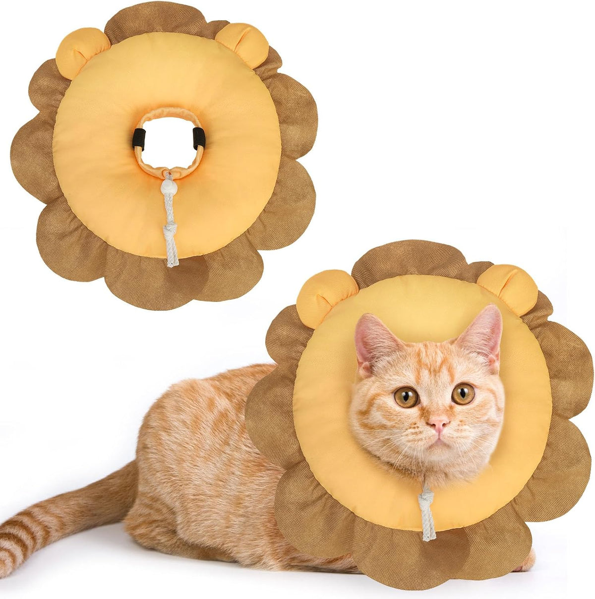 Cat Cone Collars Soft, Cat Donut Recovery E Collar after Surgery