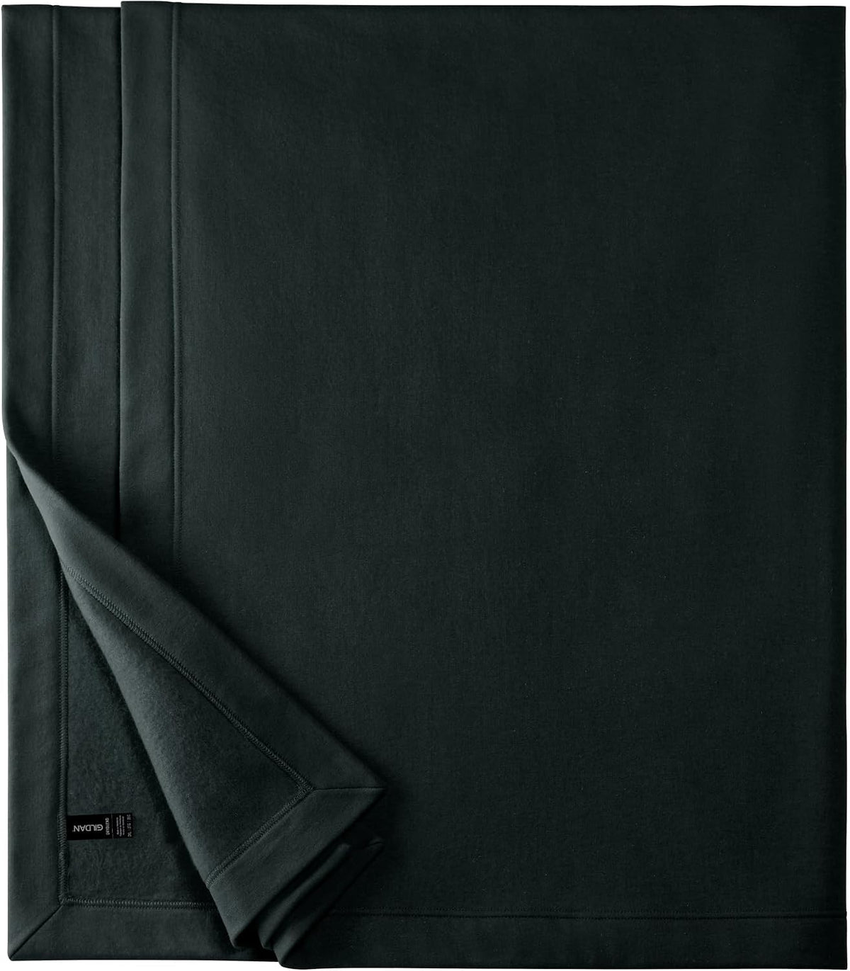 Gildan Heavy Blend Fleece Blanket, Style G18900, Black, 50" X 60"