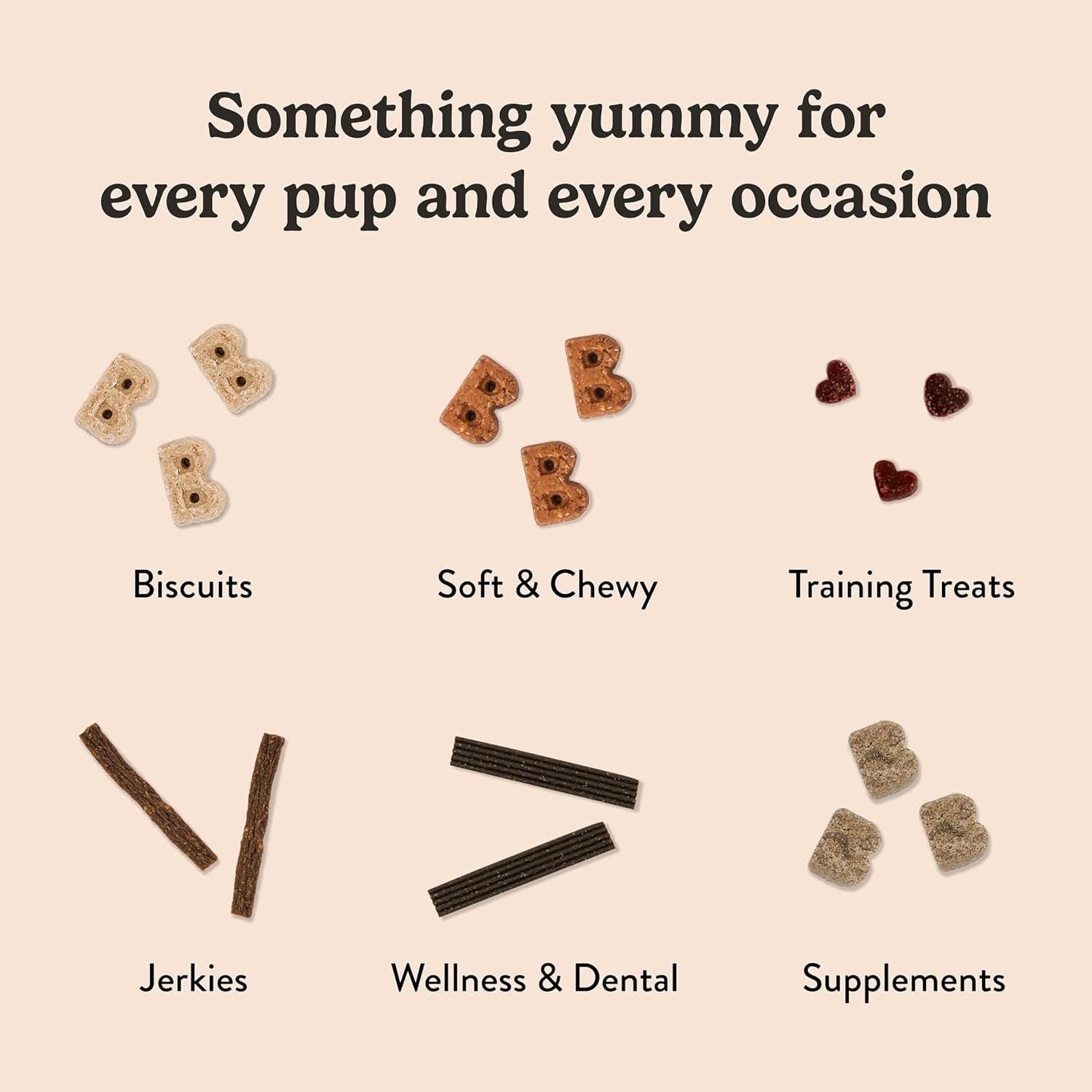 Bocce'S Bakery Love Struck Valentine'S Dog Treats - Wheat-Free, Natural Soft & Chewy Cookies Made with Real Ingredients - Baked in the USA, 6 Oz