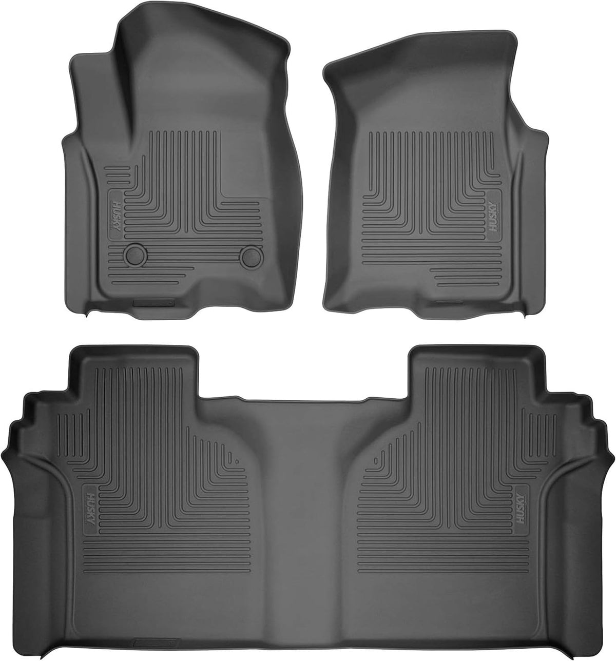 Husky Liners Weatherbeater Floor Mats for 2015-2026 Ford F-150, Supercrew