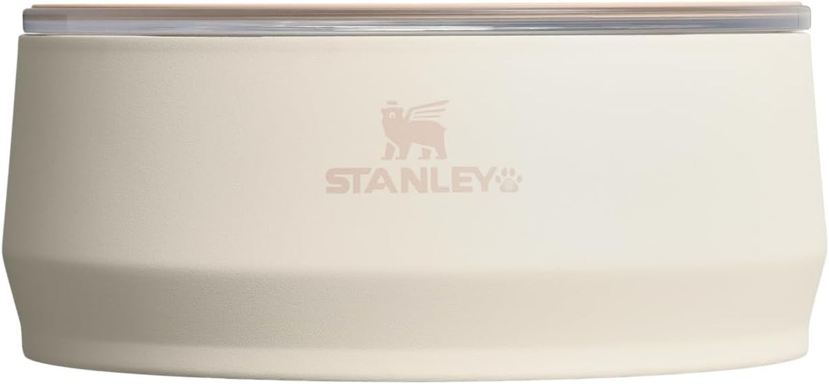STANLEY Pet Bowl with Lid, 24 Oz (3 Cups), Cream