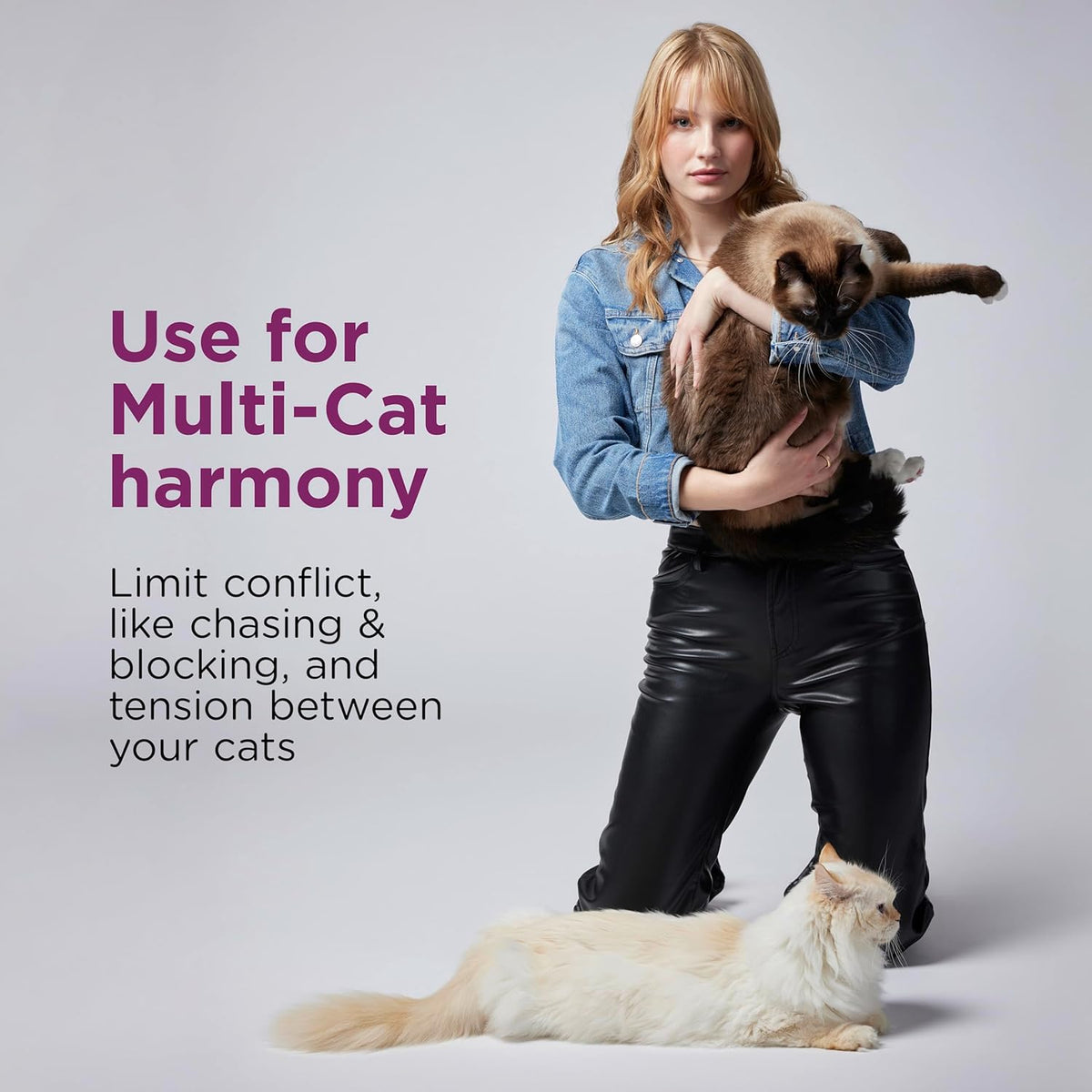 Comfort Zone Muli Cat Calming 3 Room Value Kit, 3 Diffusers & 6 Refills