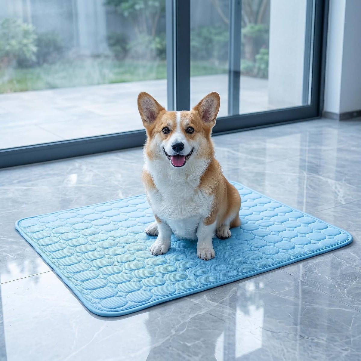 Dog Cooling Mat 2026 Upgraded Arc-Chill Cooling Dog Bed Mat, Washable Self Cooling Pet Pad for Dogs & Cats, Foldable Cooling Mat for Indoor Outdoor Floor Sofa Car Seat Travel
