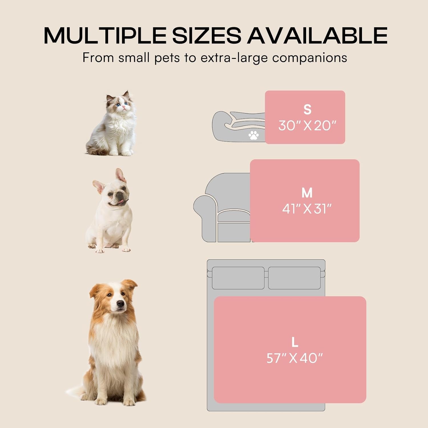 Luciphia Small Dog Blanket Washable Pet Bed Cover Soft Fluffy Puppy Blanket with Premium Fleece 300GSM Cozy Calming Cat Blankets for Indoor Cats Pink 30X20 Inch