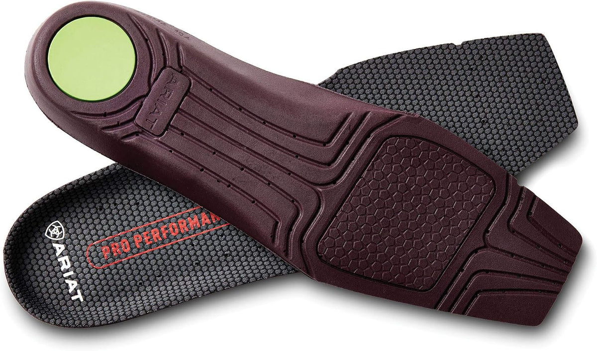 ARIAT Men'S Pro Performance Insole Wide Square Toe, Multicolored, 10 W