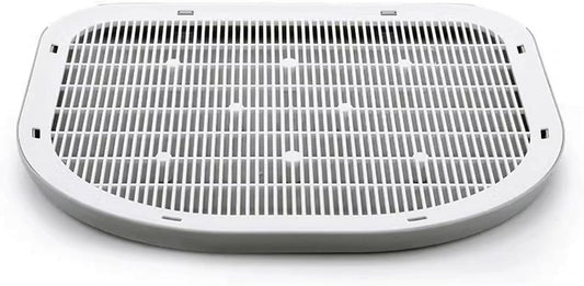 Cat Litter Mat Litter Trapping Mat,19.29"×14.96",Cat Litter Box Mat for Floor,Large Litter Matt for Cat Litter Box,Kitty Litter Mat Catcher,Waterproof Urine Proof,Washable,Easy Clean,Less Waste (Grey)