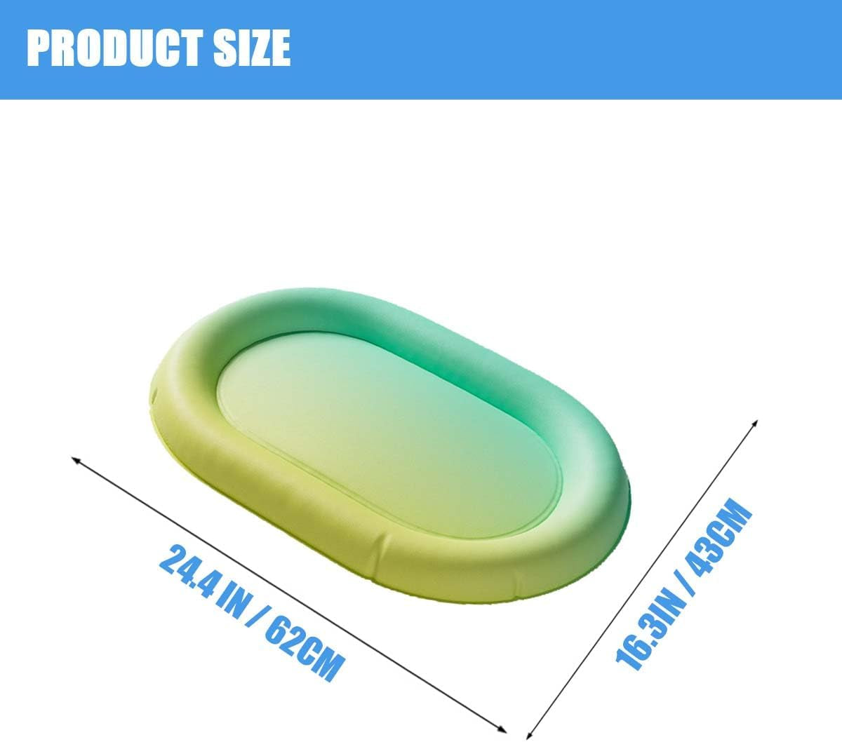 Cooling Pet Bed for Cats & Dogs,Waterproof & Scratch-Resistant Summer Sleep Pad (Medium for Cats)