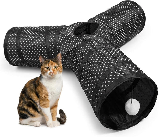 Cat Toy Tunnel Collapsible (Y)