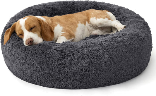 Bedsure Supportmax™ Calming Dog Bed Medium Size Dog Washable Pet Bed,30In