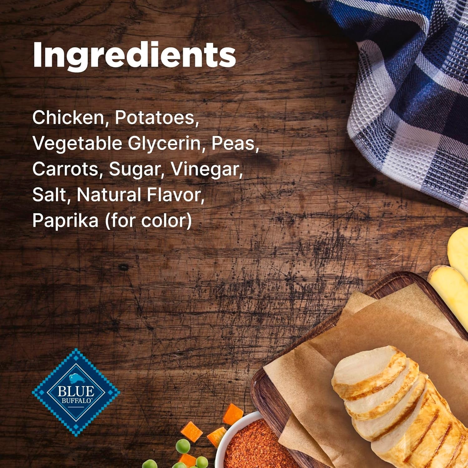 Blue Buffalo Nudges Chicken Homestyle Natural Dog Treats, Pot-Pie-Inspired Recipe, Healthy Reward or Training Treat, Made in the USA with Real Chicken, No Artificial Preservatives, 16 Oz.