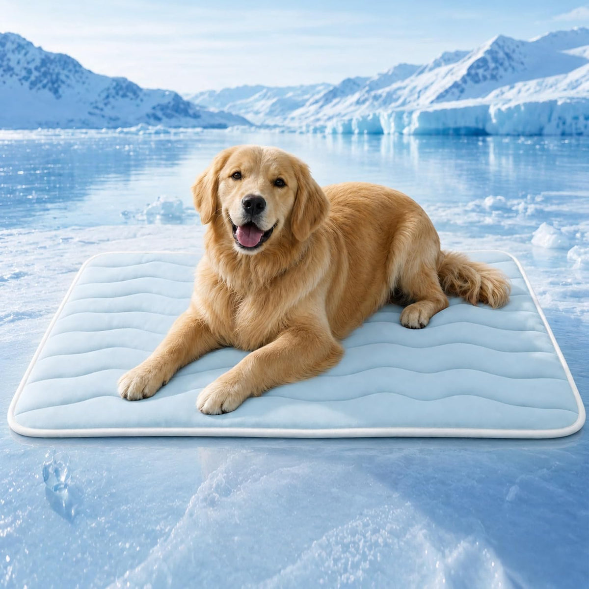 Cooling Mat for Dogs Q-Max>0.4 Cool Fiber for Dogs & Cats 36In*23In