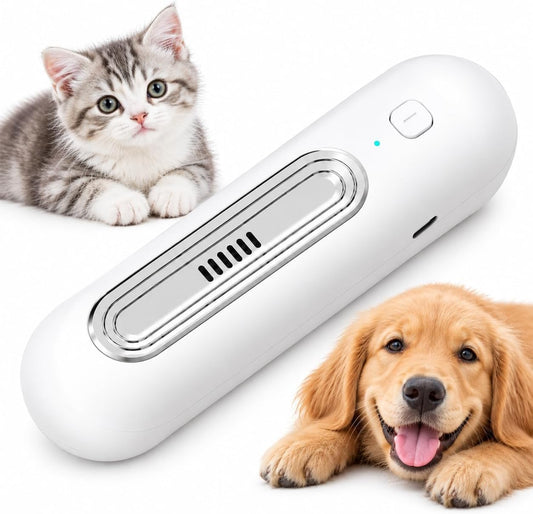 Ozofreshen Pet Odor Eliminator, Portable Deodorizer for Pets, Ozo Freshen for Cats, Dual Modes with Filter-Free Design for Litter Boxes, Friger, Bedrooms and Small Spaces