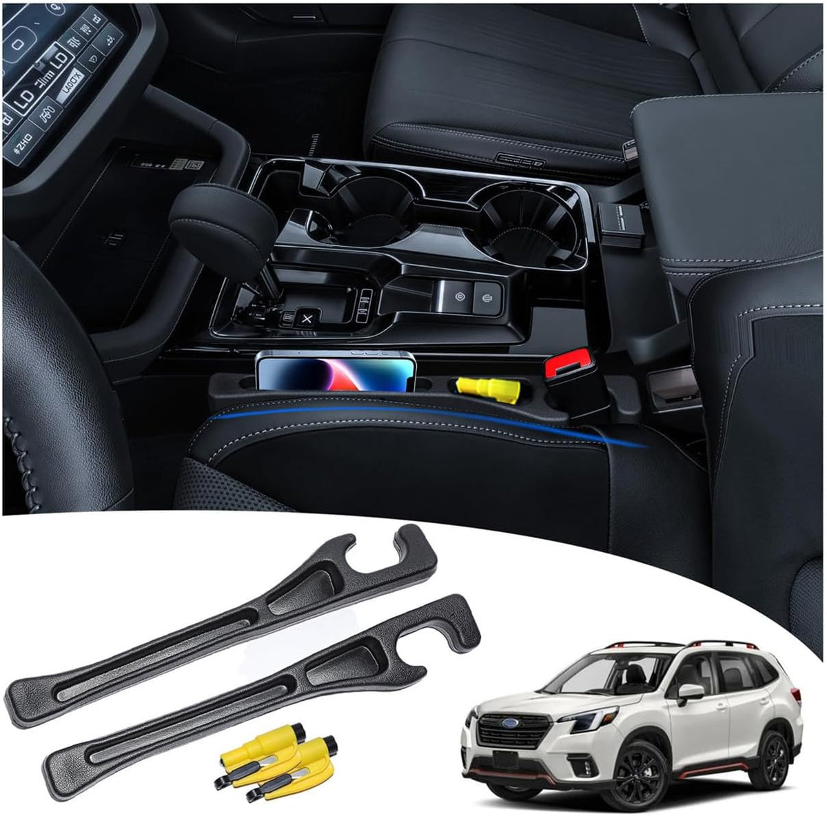 【Compatible with Subaru Forester】 Car Seat Gap Filler