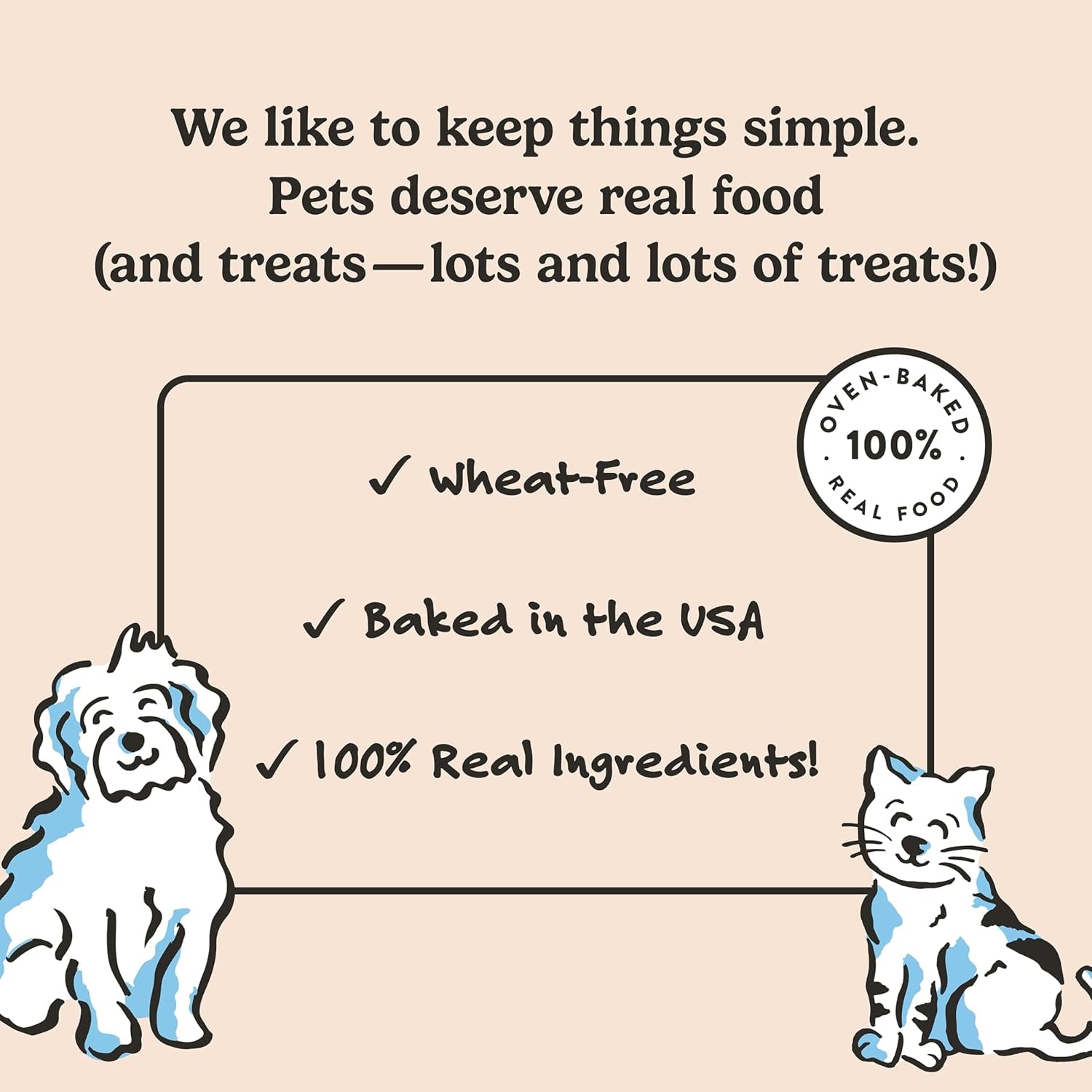 Bocce'S Bakery Love Struck Valentine'S Dog Treats - Wheat-Free, Natural Soft & Chewy Cookies Made with Real Ingredients - Baked in the USA, 6 Oz