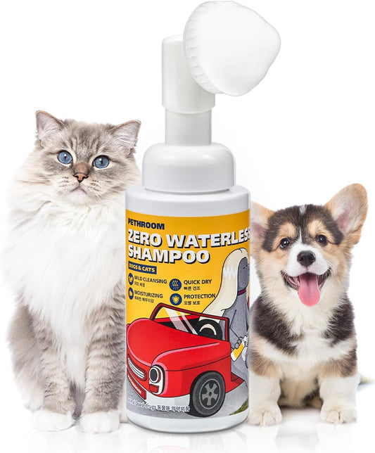 PETHROOM Zero Waterless Shampoo Foaming No-Rinse Dog Paw Wash