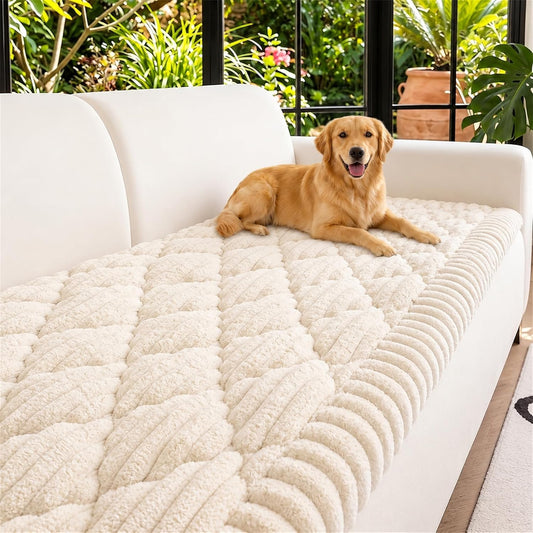 NILUOH Couch Cover for Dogs Washable, Non-Slip Sofa Protector 27.6"X59"