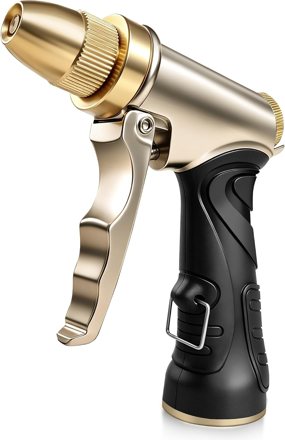 ARXIVE Brass Heavy Duty Garden Hose Nozzle,High Pressure Leakproof