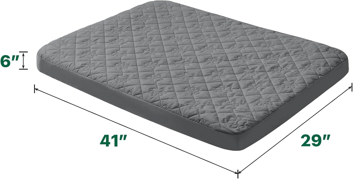 PAWFINITY XL Waterproof Dog Bed Cover Replacement, Fitted Sheet Washable