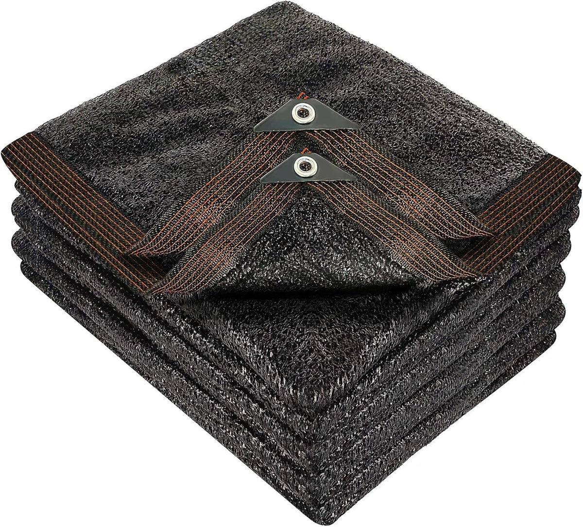 Winemana 14 X 20 FT Black Shade Cloth, Durable Mesh Tarp Garden Sun Shade