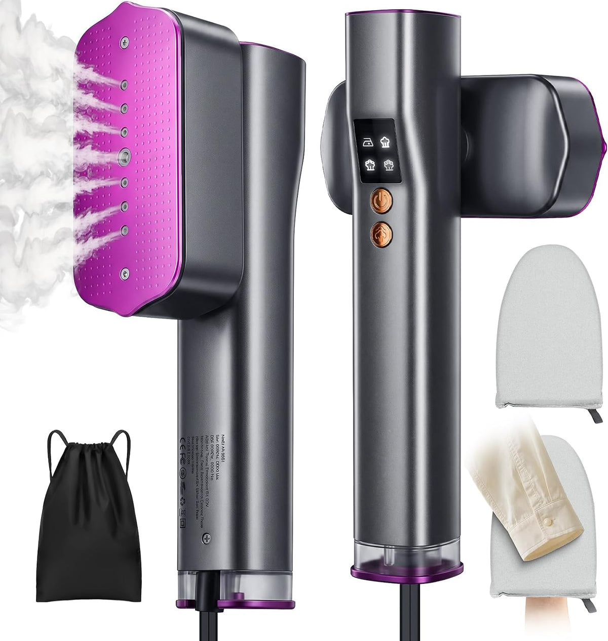 Travel Steamer for Clothes,110-220V Portable Handheld Garment Steamer