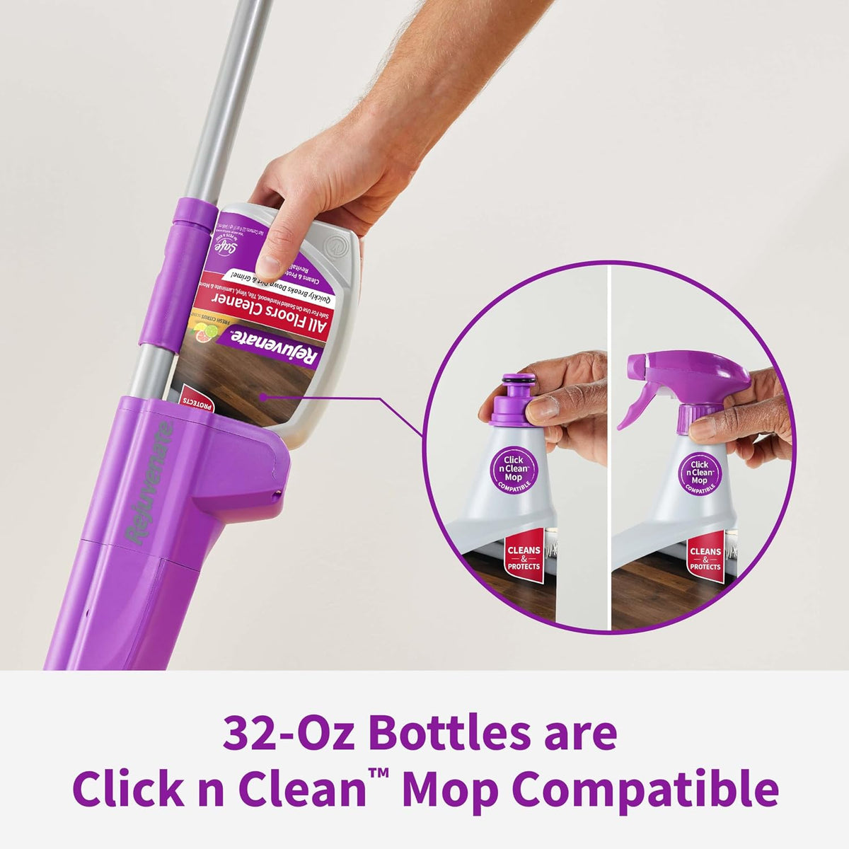 Rejuvenate All Floors Cleaner Refill 1 Gal, Fresh Citrus Scent