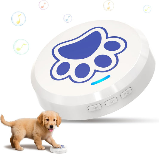 Chunhee Dog Training Bells for Door - Dog Door Bell for with 36 Custom Sounds | Dog Bell for Door Potty Training | Chew-Proof & Adjustable Volume (0-115Db) | Teach Puppies to Signal to Go Outside