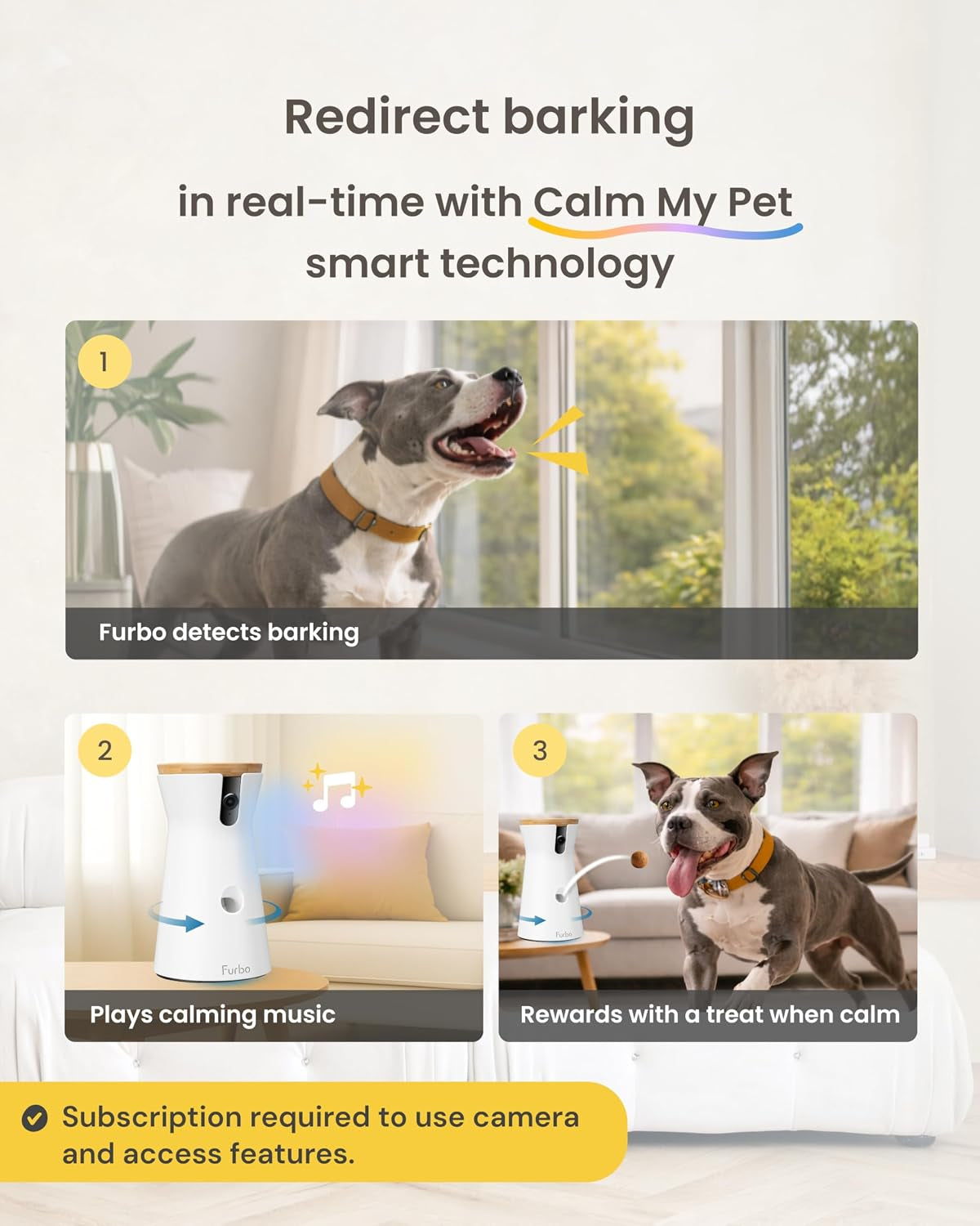 Furbo 360° Dog Camera [Paid Plan Required to Activate]