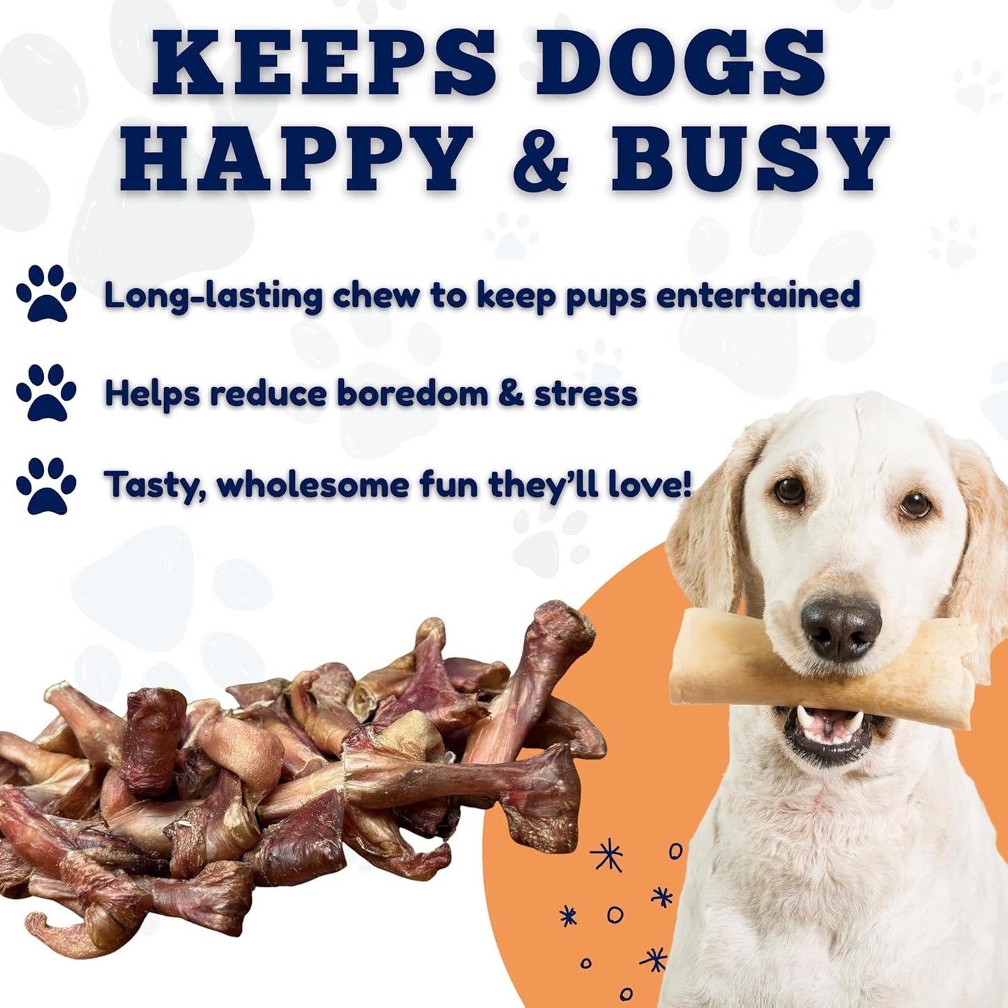 Amazing Dog Treats - Bully Stick Bites (3 Lb. Bag) Premium Dog Chews - Easily Digestible Bully Stick Dog Treat - 100% Beef Bully Bones