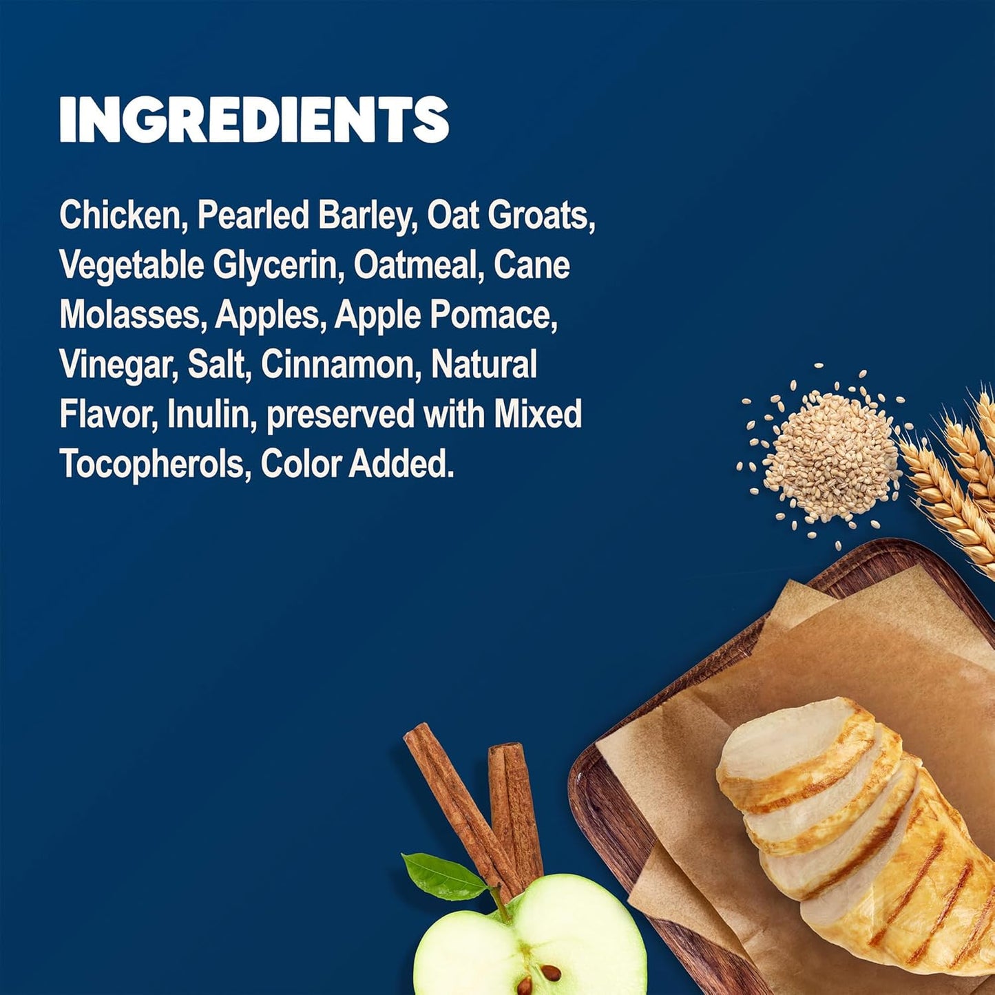 Blue Buffalo Benebars Digestive Support Dog Treats with Prebiotic Fiber, Made with Natural Ingredients, USA Chicken & Apple, 9-Oz Bag