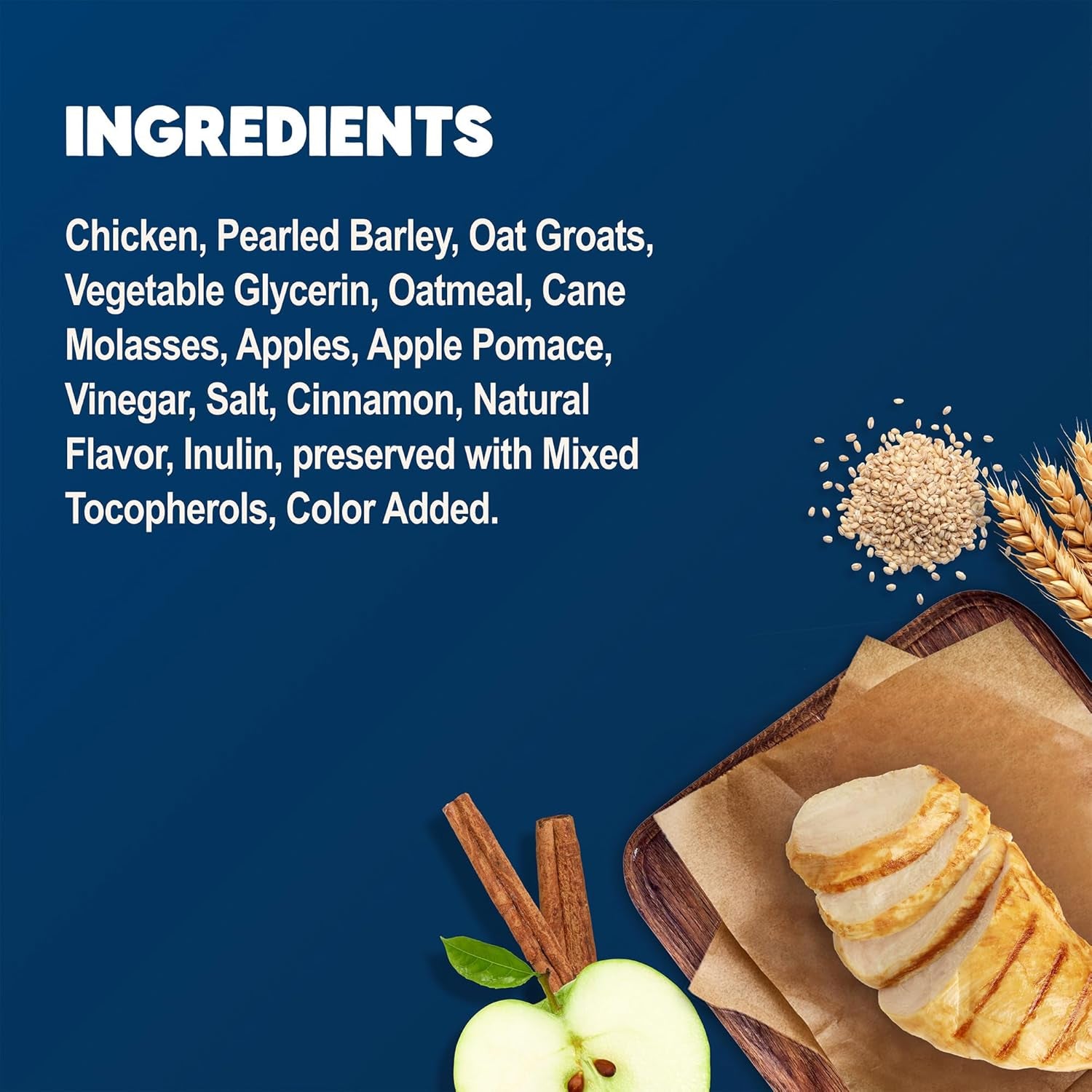Blue Buffalo Benebars Digestive Support Dog Treats with Prebiotic Fiber, Made with Natural Ingredients, USA Chicken & Apple, 9-Oz Bag