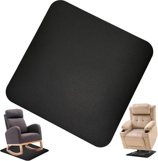 Recliner Pads for Hardwood Floors, under Recliner Floor Protectors Furniture Pads to Keep Furniture from Sliding, Swivel Chairs Recliner Mats for Hardwood Floors Non Slip Recliner Grippers