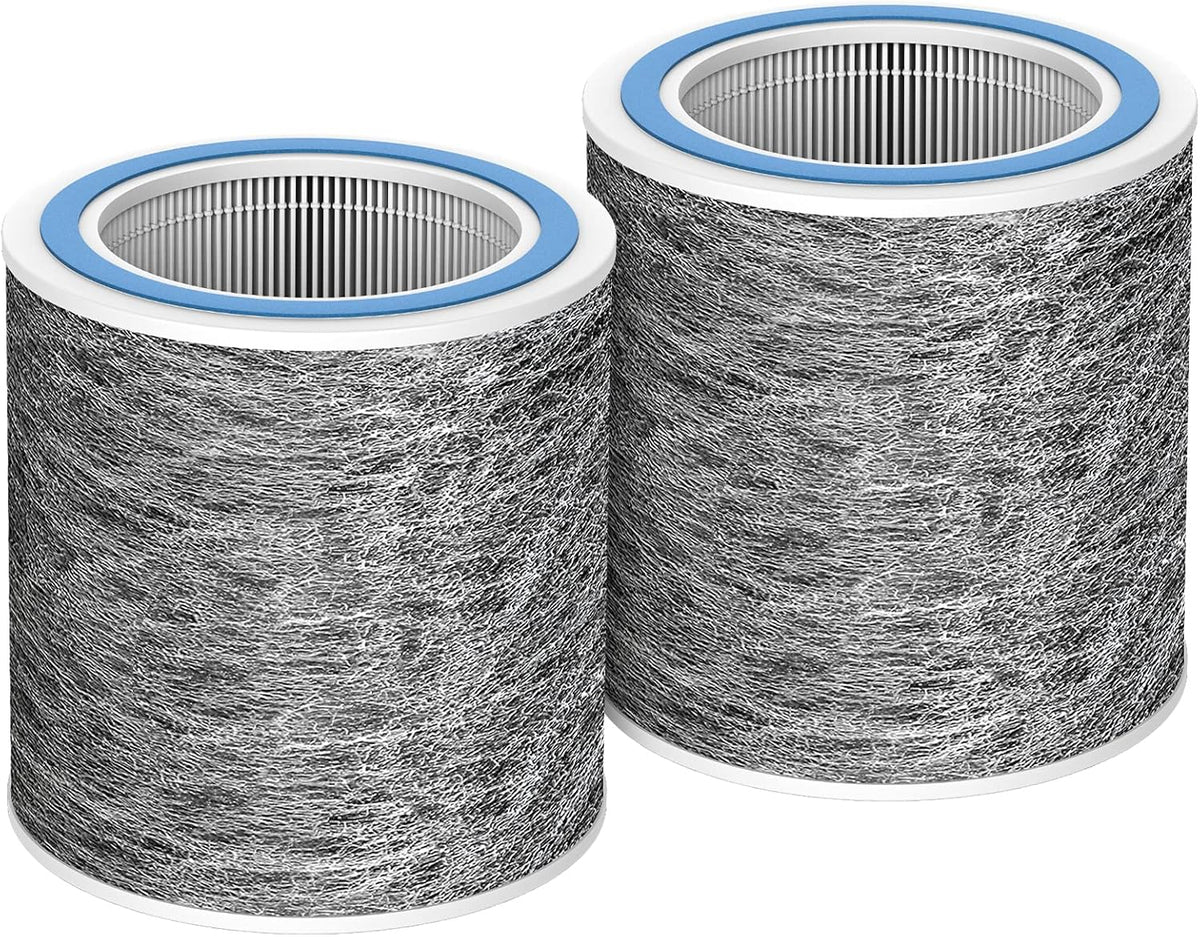 2 Pack HP102 Filter Replacement for Shark HP102 Air Purifier HP100 Series