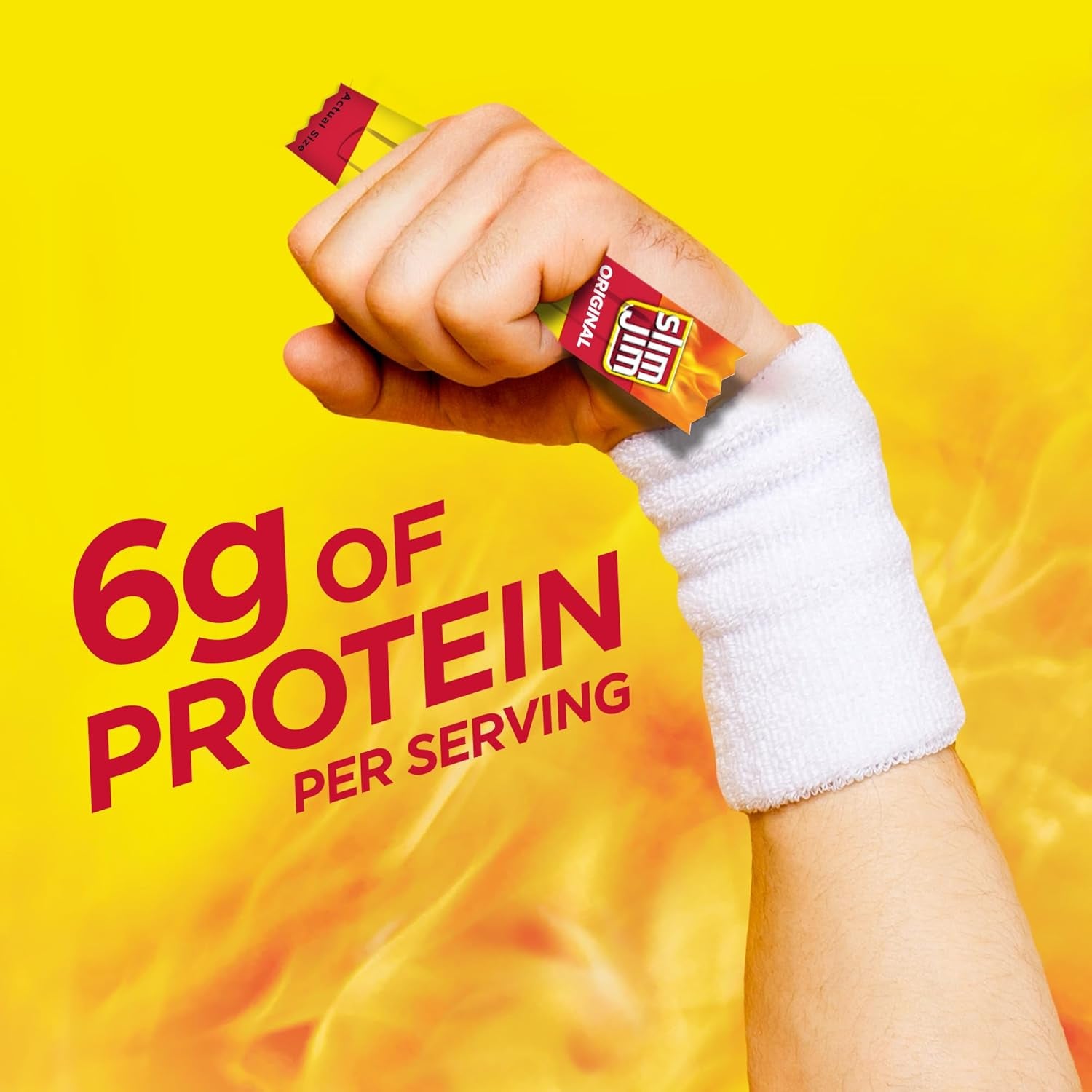 Slim Jim Smoked Meat Sticks, Original Flavor, 6G Protein per Serving, Snack Size, Father'S Day Bulk Snack Gifts, 0.28 Oz. (100 Count)