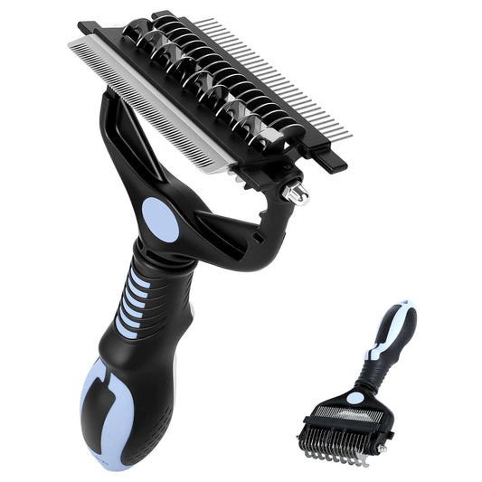 3-In-1 Pet Deshedding Dog Brush for Shedding,Dog Grooming Brushes
