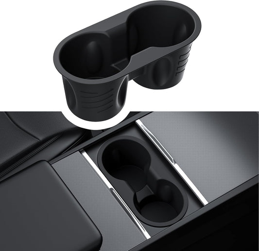 Motrobe Cup Holder Insert for Tesla Model Y Juniper/Y L/Model 3 Highland