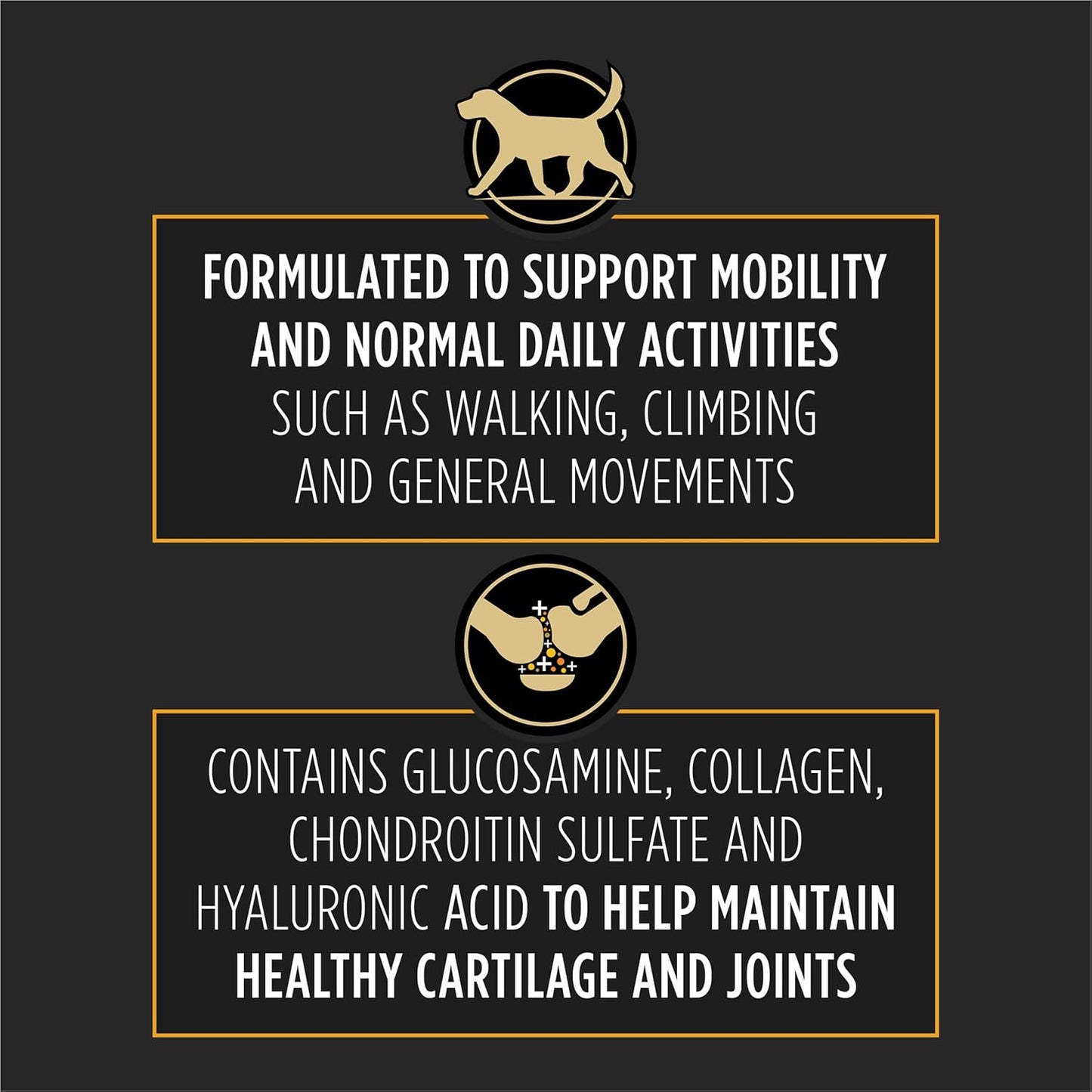 Purina Pro Plan Veterinary Small Breed Dog Joint Care Supplement with Glucosamine, Chondroitin, and Collagen to Support Hip and Joint Health – 30Ct Pouch