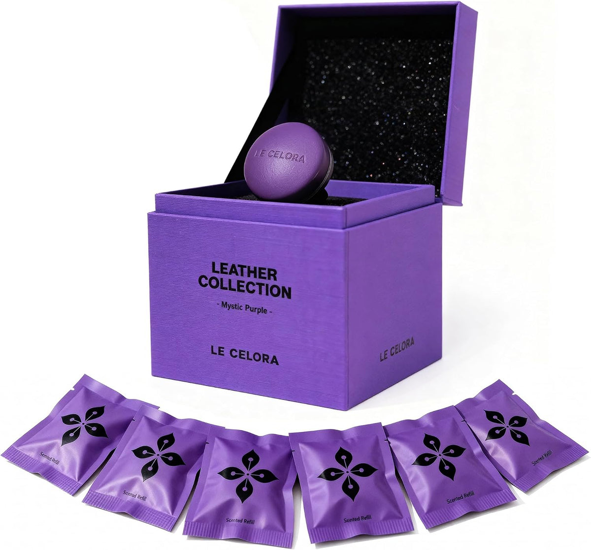 LECELORA Car Fragrance Diffuser, Premium Car Scents Auto Air Freshener