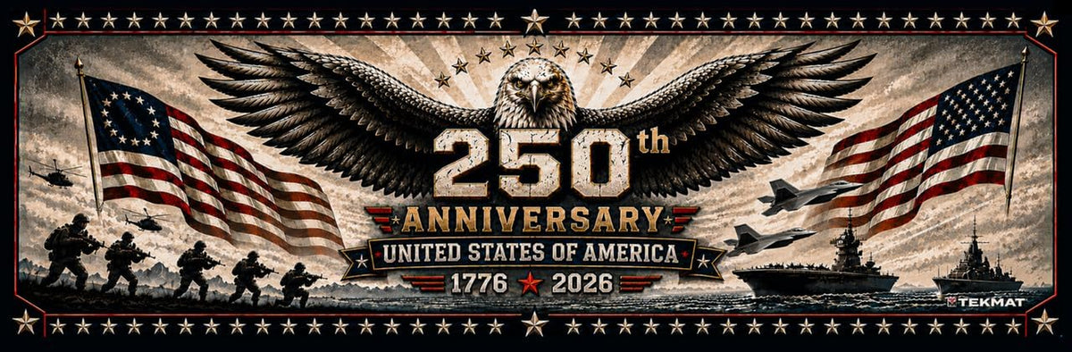 Tekmat 250Th Anniversary Edition 36" Gun Cleaning & Maintenance Mat
