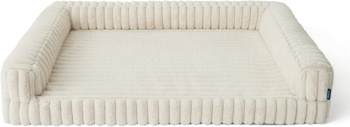 Bedsure Comfyfleece® Memory Foam Orthopedic Dog Beds Large Sized Dog 35"